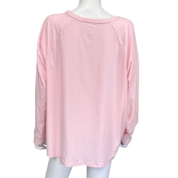 So Long-Sleeve Tops Floral & Tie-Dye & Pink Prints Bundle Womens XL (3-Pack) - Picture 8 of 16